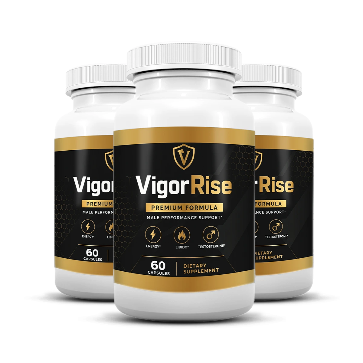 VigorRise supplement bottles